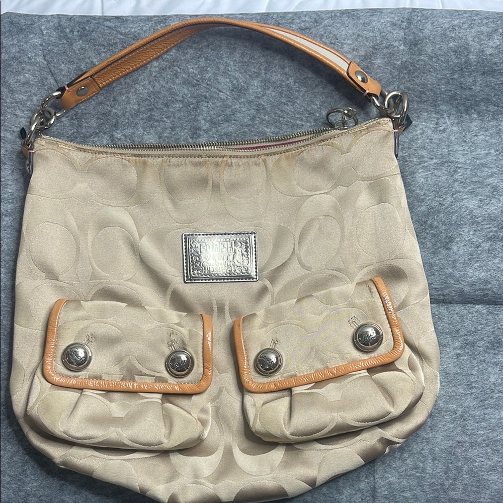 Coach Tan Shoulder Bag